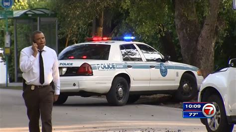 Miami Police sergeant taken to hospital after officer-involved accident at department